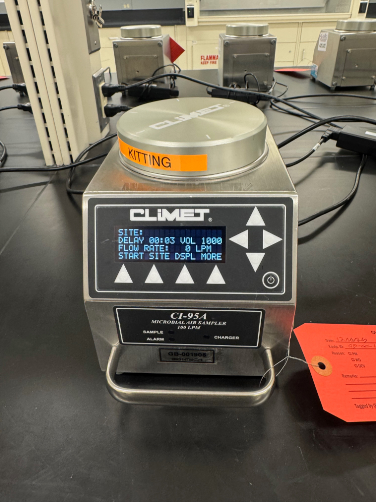 Image of Climet CI-95A 100 LPM Microbial Air Sampler